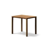 Fredericia Piloti coffee table, 39 x 31 cm, smoked oak