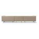 Fredericia Delphi Elements sohva, conf. A, harjattu alumiini - beige Keiga 242, tuotteen lisäkuva