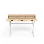 Hartô Hyppolite desk, oak - white