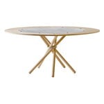 Eberhart Furniture Prolunghe per tavolo da pranzo Hector da 120 cm, rovere chiaro