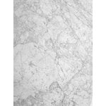 &Tradition Tavolino Fly SC5, rovere oliato bianco - marmo di Carrara