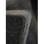 Klassik Studio Square Chair nojatuoli, tummanharmaa