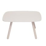 Inno Table basse Bondo Wood 65 cm, frêne teinté blanc