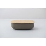 Sekisaka Store container, large oval, rock, view 3