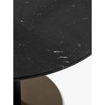 &Tradition In Between SK18 table, bronze - black marble