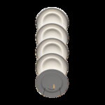 Ingo Maurer Jasna Kuchnia wall lamp, white, extra image