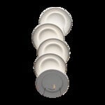Ingo Maurer Jasna Kuchnia wall lamp, white, extra image