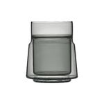 Jacob Jensen Double Wall-glas, medium 21 cl, rökfärgad, extrabild