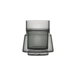 Jacob Jensen Double Wall glass, small 7 cl, smoked, extra image