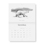 Teemu Järvi Illustrations Jääkauden jättiläiset seinäkalenteri 2026, tuotteen lisäkuva