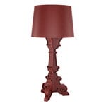 Kartell Lampe de table Bourgie, bordeaux mat, image extra