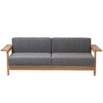 Ishinomaki Laboratory Kobo 3-seater sofa, natural - Kvadrat Maple 0722, extra image
