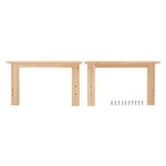 Ishinomaki Laboratory Kobo 3-seater sofa, natural - Kvadrat Maple 0722, extra image