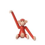 Kay Bojesen Puinen apina, mini, vintage red