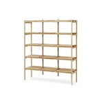 Karimoku Case N-SS01 Regal 3 x 4, 142,7 x 169,2 cm, lackierte Eiche, extrabild