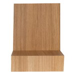 Maze L-shelf, oak, view 4