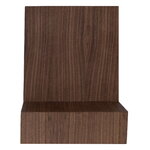 Maze L-shelf seinähylly, pähkinä, näkymä 4