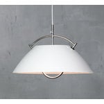 Pandul Wegner pendant, white - nickel