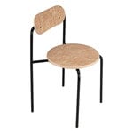 Lepo Product Moderno Stuhl, Schwarz - Maserbirkenfurnier