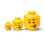 Room Copenhagen Lego Storage Mini Head container, Silly