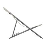 Lafuma Mobilier Maxi Transat deckchair, grey - seigle II, extra image