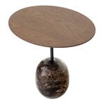 &Tradition Lato LN9 coffee table, walnut - Emperador marble