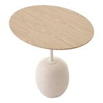 &Tradition Lato LN9 coffee table, oak - Cream Diva marble