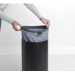 Brabantia Laundry bin 35L, matt black - cork lid