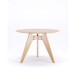 Poiat Lavitta table, round, 100 cm, oak