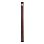 Squarely Copenhagen GrowOn planter with leather straps, oiled ash - brown leather