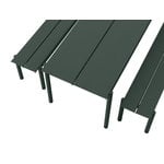 Muuto Linear Steel pöytä 200 x 75 cm, tummanvihreä