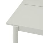Muuto Linear Steel bord, 140 x 75 cm, grå
