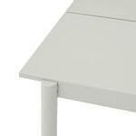 Muuto Linear Steel bord, 200 x 75 cm, grå