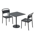Muuto Linear Steel Café table 70 x 70 cm, black