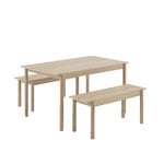 Muuto Linear Wood bench 110 x 34 cm, oak