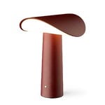 Gejst Lium portable table lamp, burgundy, view 3