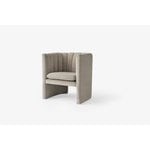 &Tradition Loafer SC23 lounge chair, Velvet 13 Ivory