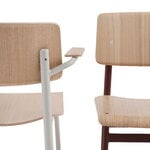 Muuto Loft chair, deep red - oak, extra image