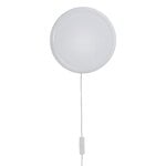 Muuto Looped wall/ceiling lamp, with inline dimmer and plug, white, extra image