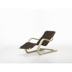 Artek Aalto lounge chair 43, birch - black/brown webbing, extra image