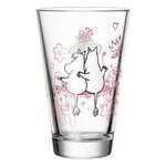 Moomin Arabia Muumi juomalasi, 30 cl, 2 kpl, Rakkaus 30, tuotteen lisäkuva