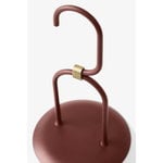 &Tradition Lucca SC51 table lamp, opal - maroon