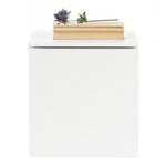 Lundia Fuuga nightstand with drawer, wall mounting, white
