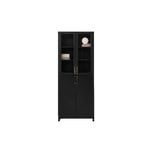 Lundia Moments cabinet, high, black