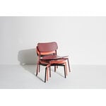 Petite Friture Fromme lounge chair, brown red