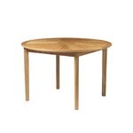 FDB Møbler M27 Sammen round garden table, 120 cm, oiled teak, extra image