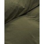 Magniberg Nude Jersey påslakanset, tvättad armégrön