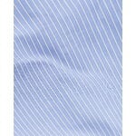 Magniberg Wall Street Oxford duvet cover, striped light blue