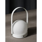 Menu Carrie LED table lamp, white