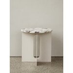 Audo Copenhagen Androgyne pöydän marmorikansi, luonnonvalkoinen